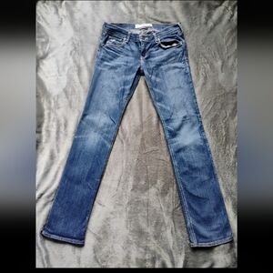 Hollister Blue Straight Leg Jeans Classic Style